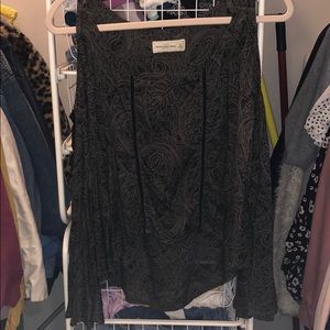 Olive Green Flow Blouse